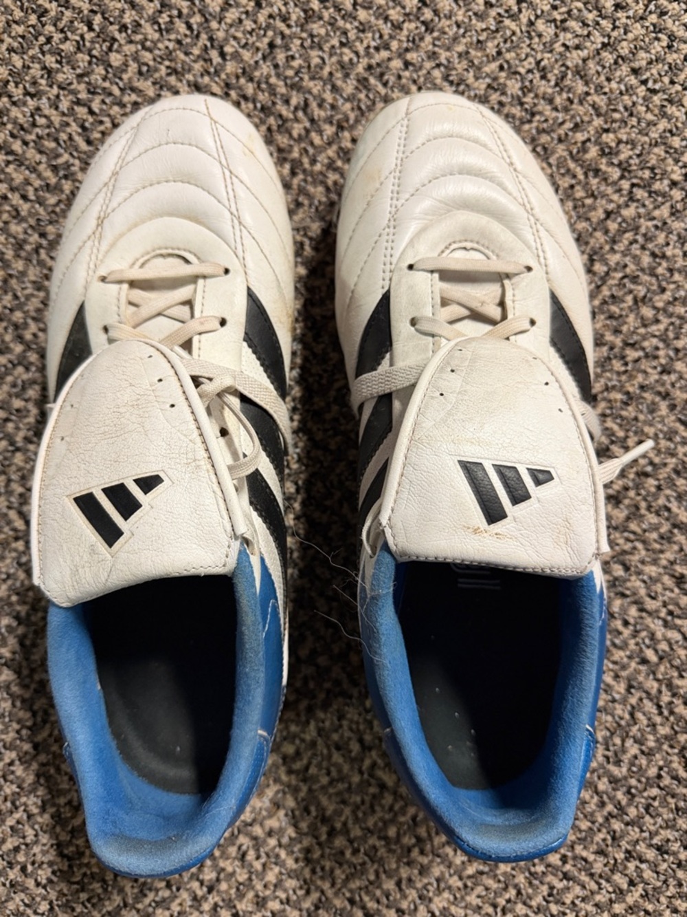 adidas GLORO cleats.